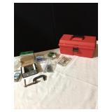 NEW TOOLBOX ASSORTED SCREWS ETC.