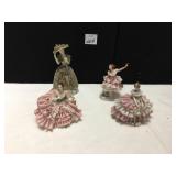 DRESDEN PORCELAIN LACE BALLERINA / WOMEN