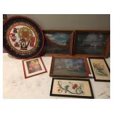 5 PHOTOGRAPHS MARINA, CREEK, HOUSE, BARBECUE TRAY