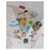 HOCKEY PUCK, VINTAGE TOYS, BANK, FIZZ WIXX, ETC.