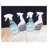 4 NEW HARD SURFACE FLOOR CLEANER AND RESILIENT &