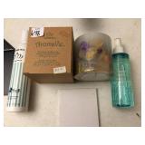 OCEAN CURRENT BODY MIST BY DERMAJETICS & SHAMPOO,