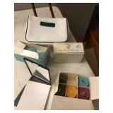 DERMAJETICS TOTE, UPLIFTING CANDLES SET