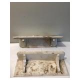 WOOD SHELVES 24" X 8" PAIR TO GO