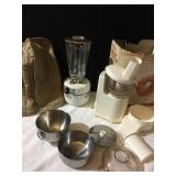 VINTAGE BLENDER GLASS JAR, SUNBEAM OSKAR