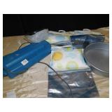 TRASH CAN TOP SHREDDER, DAMP RID, NEW BAKE PAN,