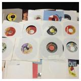 45 RECORDS INCLUDING HEART, RANDY TRAVIS, EARTH