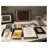 24" X 8" MAGNETIC PHOTO PANEL, PICTURE FRAMES,