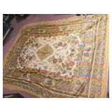 BEAUTIFUL BIRDS AND FLOWERS, GOLD ACCENT