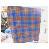 CRIB BUMPERS AND CONNEMARA WOOL THROW WITH DAMAGE