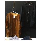 SZ. 20 CUT LOOSE VELVET TOP 205.00 PRICE TAG, 18