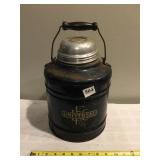LANDERS FRARY CLARK UNIVERSAL 1 GAL JUG WITH WOOD