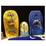 FIVE SURF BOARDS