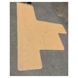 SEA GRASS RUBBER BACK STORAGE MAT LOOKS NEW