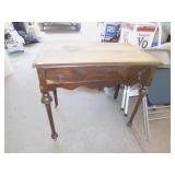 WALNUT SINGLE DRAWER ON CASTERS 1920