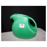 FIESTA WARE PITCHER GREEN