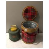 WOODLAND JUG FIBERGLAS INSULATED, PLAID INSULATED