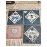 DRAGONFLY PLAQUE AND OTHERS