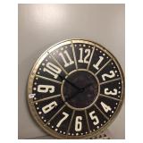 CLOCK 32" ROUND BATTERY OP LARGE NUMBERS