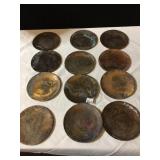 10 WENDELL AUGUST PLATES NEED CLEANED WAS IN A