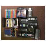 ASSORTED VHS TAPES INCLUDING UFO, TV COPS, OLD