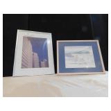 SKY CUBES PITTSBURGH RICHARD RODES, WATERCOLOR