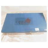 OPUS CRYSTAL GLASS SET, EACH SIGNED, MORAVA