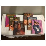 6 ISSUES OF PLAYBOY FROM 1967, 1968, 1970