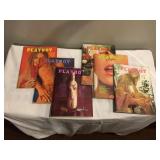 6 ISSUES OF PLAYBOY FROM 1971-1973, NICE