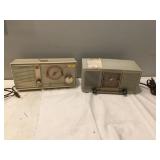TWO TABLETOP RADIO