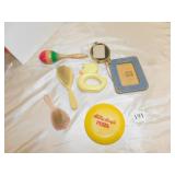 BABY BRUSHES, RATTLE, MARACCA, PICTURE FRAME