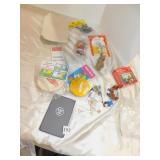 BUTTONS, SUPER 8 FILM, JOKE SPIDER, ETC.