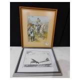 16" x 14" HAOGDEU JULY 3, 1863 PRINT OF SOLDIERS