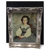 RENOIR REPLICA PAINTING BY DENUNZIO, ORNATE