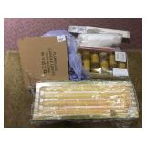 LARGE ASSORTMENT OF CANDLES, 16" TAPERS, TEA