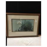 WATERCOLOR BY MORTEN E. SOLBERG, SIGNED 378/1500,