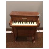 SCHOENHUT CHILDS TOY PIANO, 20"H