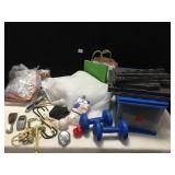 RUBBERMAID DRAWER, RACKO GAME, GLITTER CHRISTMAS