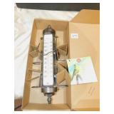 CONANT BIRD FEEDER THERMOMETER, NEW IN BOX