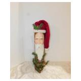 20" NATURAL WOOD SANTA
