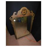 37 "X24" WOOD FRAMED MIRROR