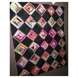 PATCH WORK SMALL THROW 57" X 48" SEPARATING IN