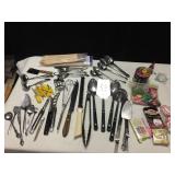 SERVING PIECES, QUIKCUT KNIFE, LADLES, KNIFE