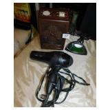 ALARM CLOCK, HEATER, ETC.