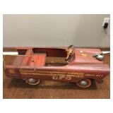 FIRE ENGINE PEDAL CAR WITH BELL
