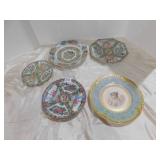 ASSORTED ASIAN THEME PLATES