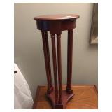 32" H STARBURST TOP FERN STAND DOUBLE COLUMN W/