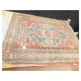 41" X 32" HAND WOVEN RUG