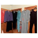 PENDLETON JACKET, RICHARDS VELVET DRESS & TOP,