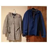 EDDIE BAUER 12 LADIES JACKET AND L WARM LARGE